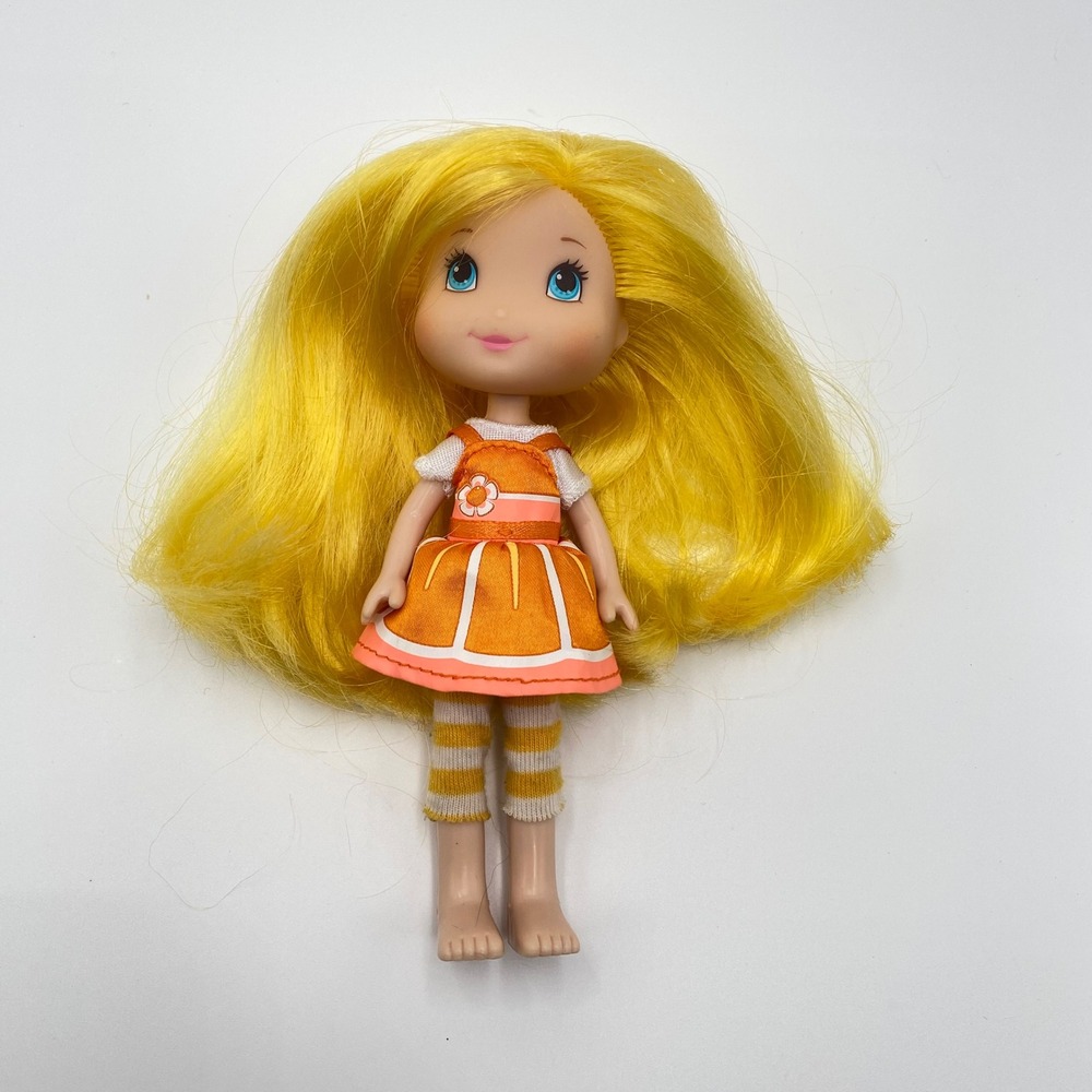 Strawberry Shortcake‎ Lemon Meringue Mini Doll with Orange Blossom Dress 2009